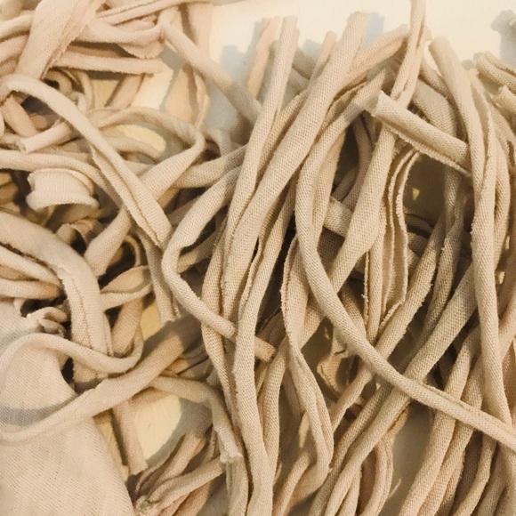 Free People Movement Fringed Poncho Creme Size Small - Picture 6 of 14